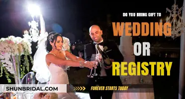 Wedding Gift Etiquette: To Bring a Gift or Use the Registry?