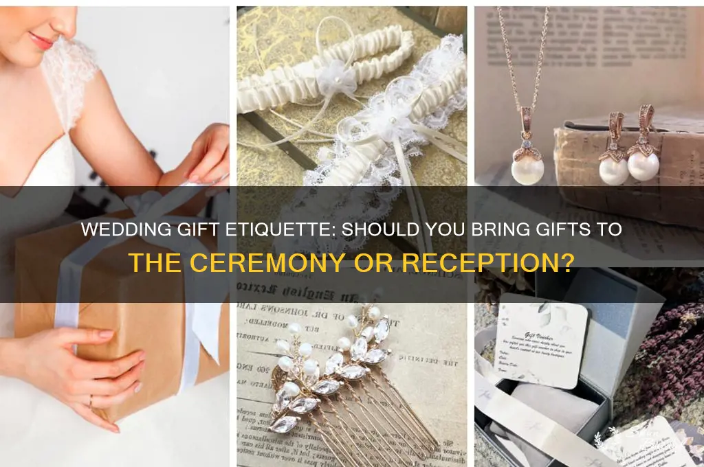 do you bring the gift to the wedding or reception