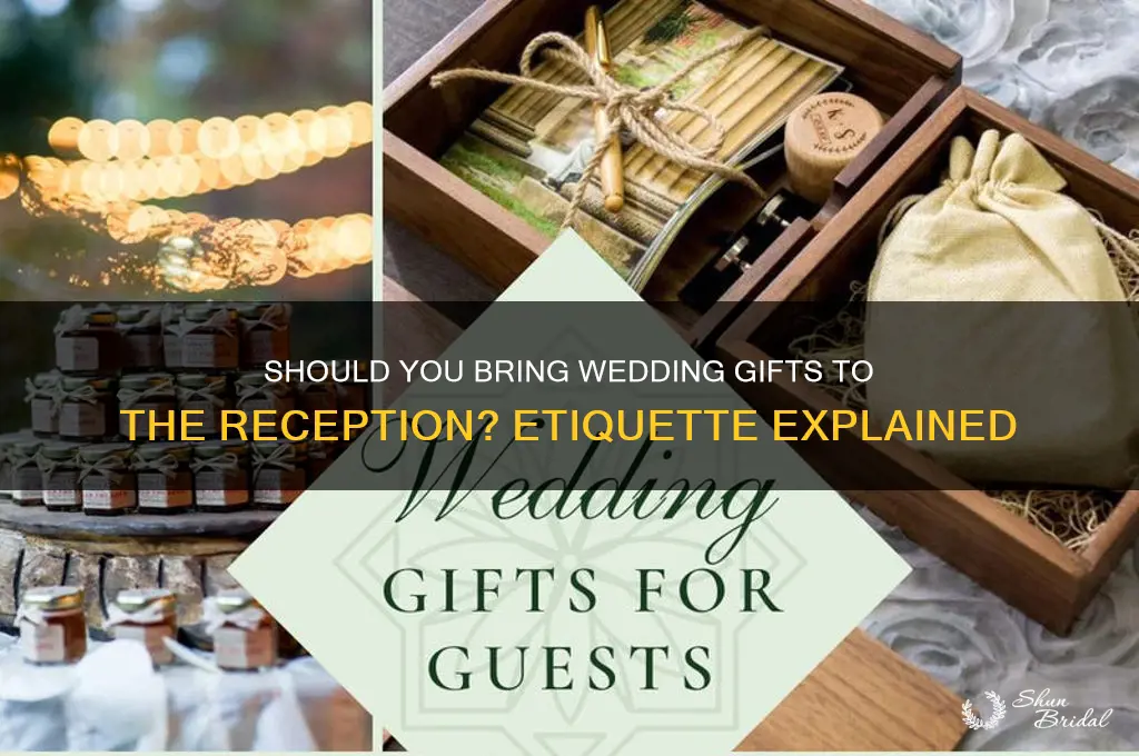 do you bring wedding gifts to a reception