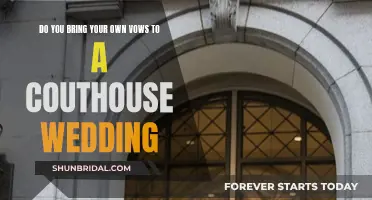 Personal Vows: Courthouse Weddings and Your Words