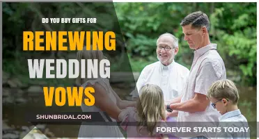 Renewing Wedding Vows: Should You Exchange Gifts? A Guide