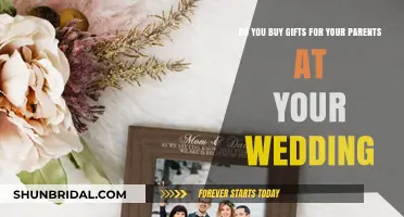 Should You Gift Your Parents on Your Wedding Day?