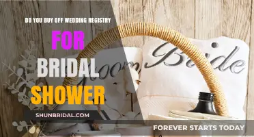 Should You Stick to the Wedding Registry for Bridal Shower Gifts?
