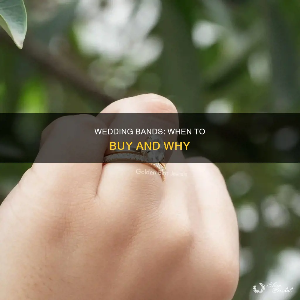 do you buy the wedding band with the engagement ring