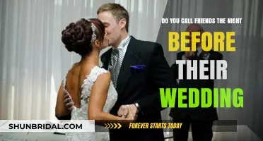 Should You Call Friends the Night Before Their Wedding? Etiquette Explained