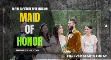 Capitalization Conundrum: Best Man and Maid of Honor Edition