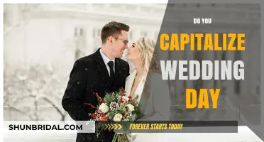Wedding Day Capitalization: Rules and Etiquette for Your Special Day