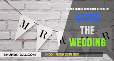 The Name Game: Timing Your Wedding Name Change