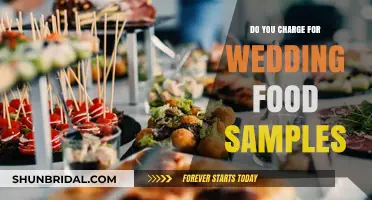 Wedding Food Samples: Should You Charge or Not?