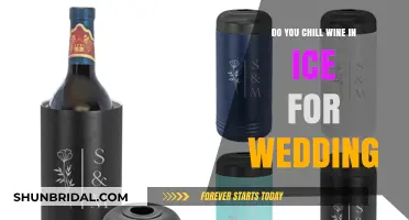 Chilling Wine for Your Wedding: Ice or Fridge?