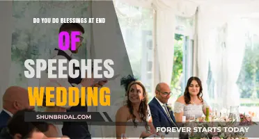 Blessings: The Perfect Wedding Speech Ending