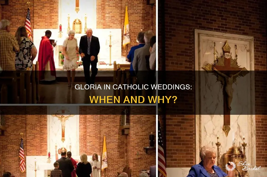 do you do gloria in wedding catholic