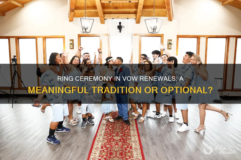 do you do ring ceremony in a vow renewal