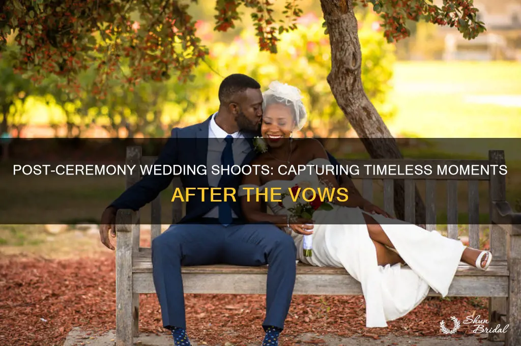 do you do wedding shoots after the ceremony