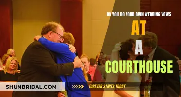 Personalized Wedding Vows: Courthouse Edition