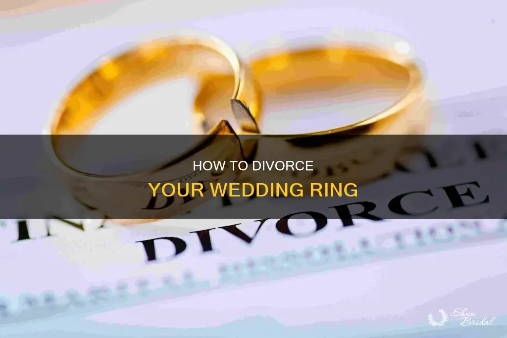 do you do your wedding ring divorce