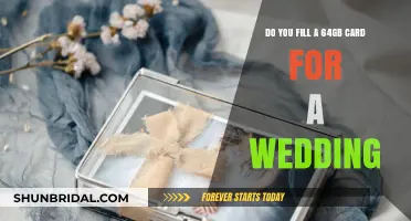 Is a 64GB Memory Card Enough for Capturing Your Wedding Day?