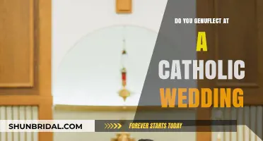Genuflection at Catholic Weddings: When and Why?
