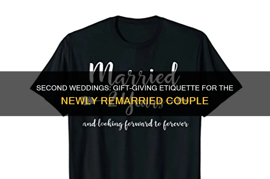 do you get a wedding gift for a second marriage