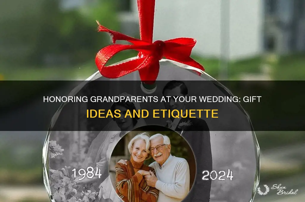 do you get grandparents gifts for wedding