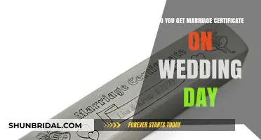 Do You Receive Your Marriage Certificate on Your Wedding Day?