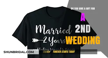 Should You Bring a Gift to a Second Wedding Celebration?