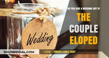 Elope and Celebrate: Should You Still Send a Wedding Gift?