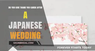 Thank You Cards: A Thoughtful Gesture After Japanese Weddings?