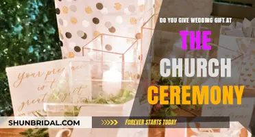 Wedding Gifts at Church Ceremonies: Etiquette and Expectations Explained