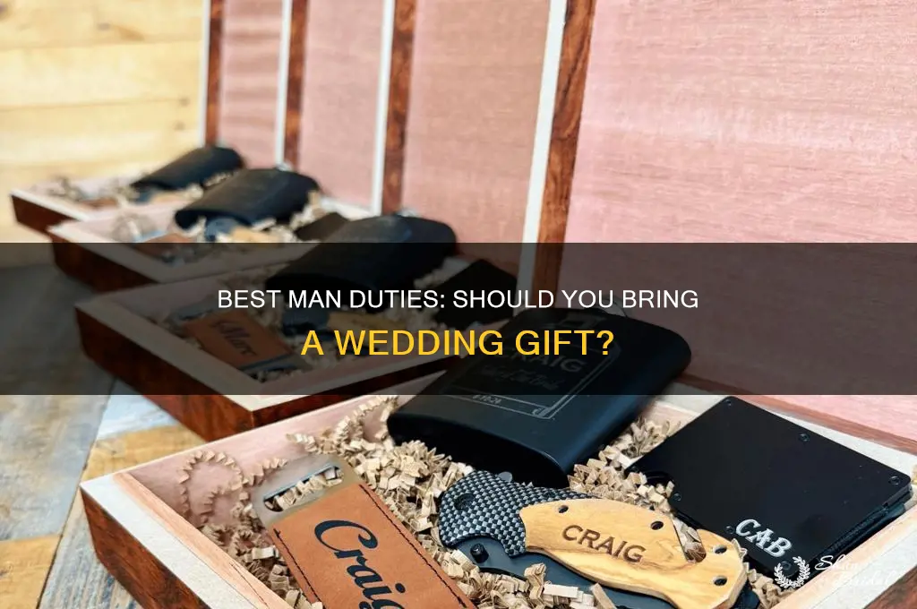 do you give wedding gift if your the best man