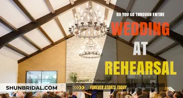 Wedding Rehearsal Walkthrough: Do You Practice the Entire Ceremony?