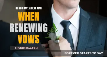 Best Man's Role in Vow Renewal Ceremonies