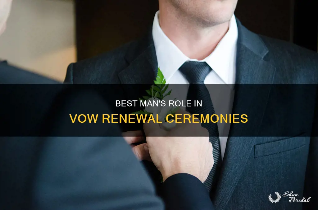 do you have a best man when renewing vows