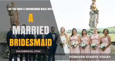 Can a Groomsman Walk a Married Bridesmaid? Wedding Etiquette Explained