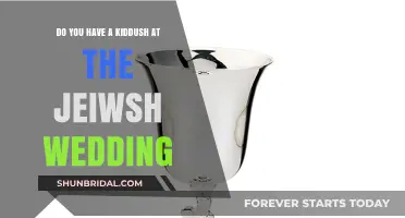 Kiddush: An Integral Part of Jewish Weddings