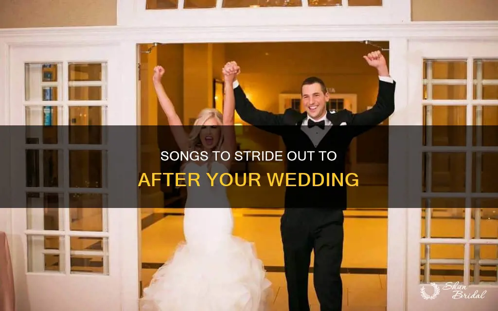 do you have a song to walk out after wedding