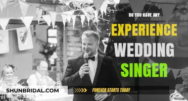 Wedding Singer: My Experience and Tips