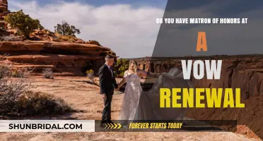 Matron of Honor at Vow Renewals: Tradition or Modern Twist?