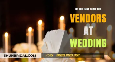Wedding Vendor Table: A Guide to Hosting Professionals