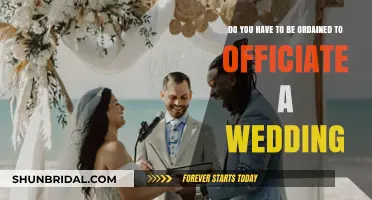 Can Anyone Officiate a Wedding? Ordination Requirements Explained