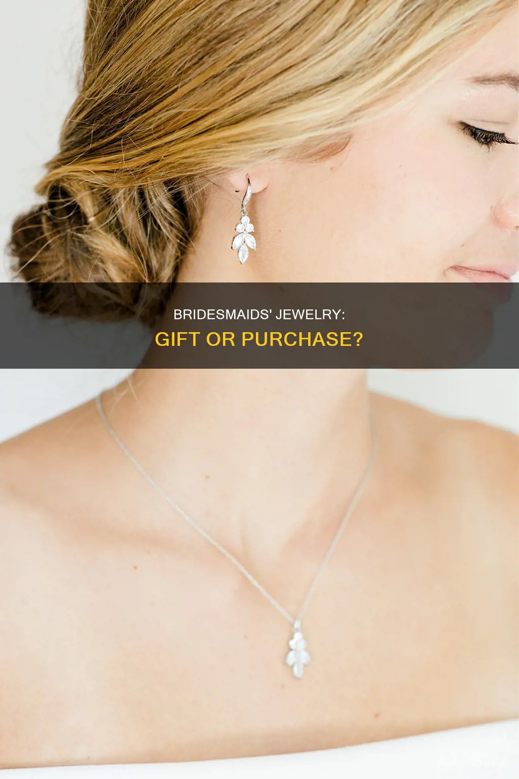 do you have to buy your bridesmaids jewelry