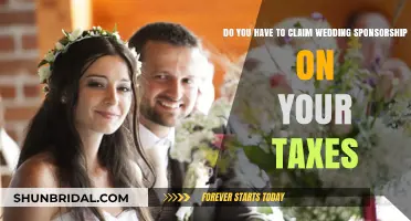 Sponsorship and Taxes: Wedding Gifts and Tax Returns