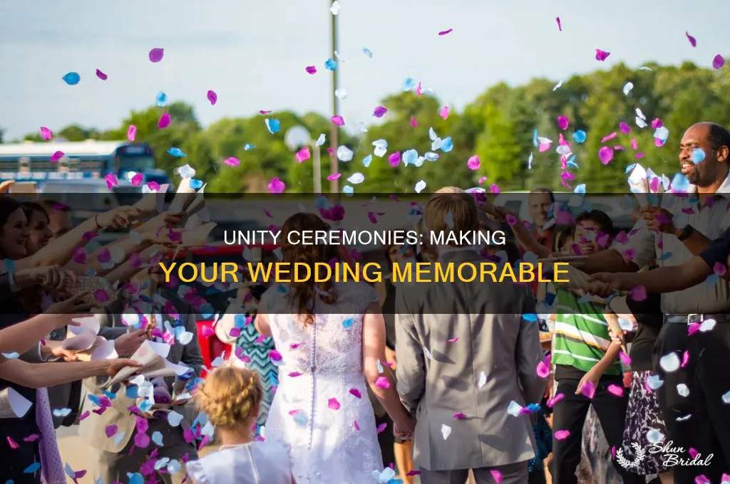 do you have to do a unity at a wedding