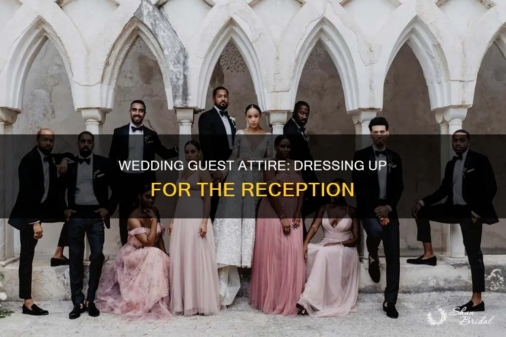 do you have to dress up for a wedding reception
