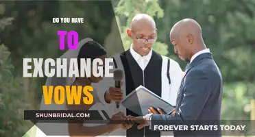 Exchanging Vows: Are They Essential for Your Wedding Ceremony?