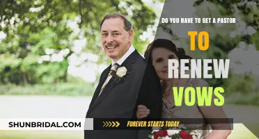 Renewing Vows: Is a Pastor Necessary for Your Ceremony?