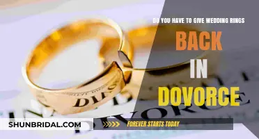 Who Keeps the Wedding Rings After a Divorce?