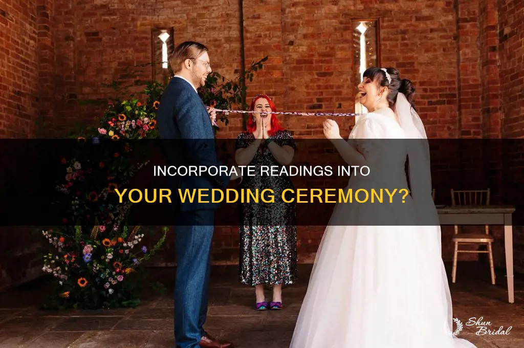 do you have to have a reading at a wedding
