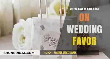 Wedding Favor Tags: Necessary or Not?