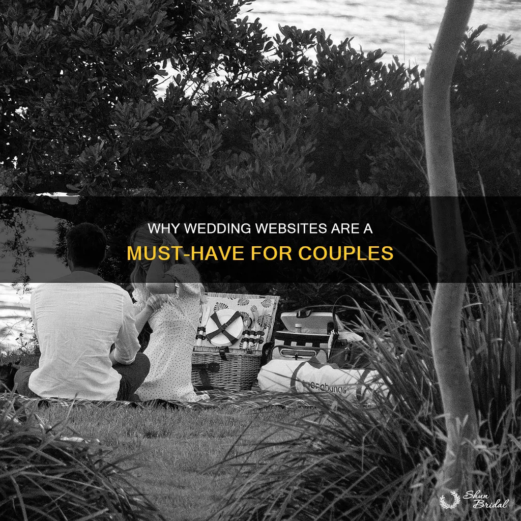 do you have to have a wedding website